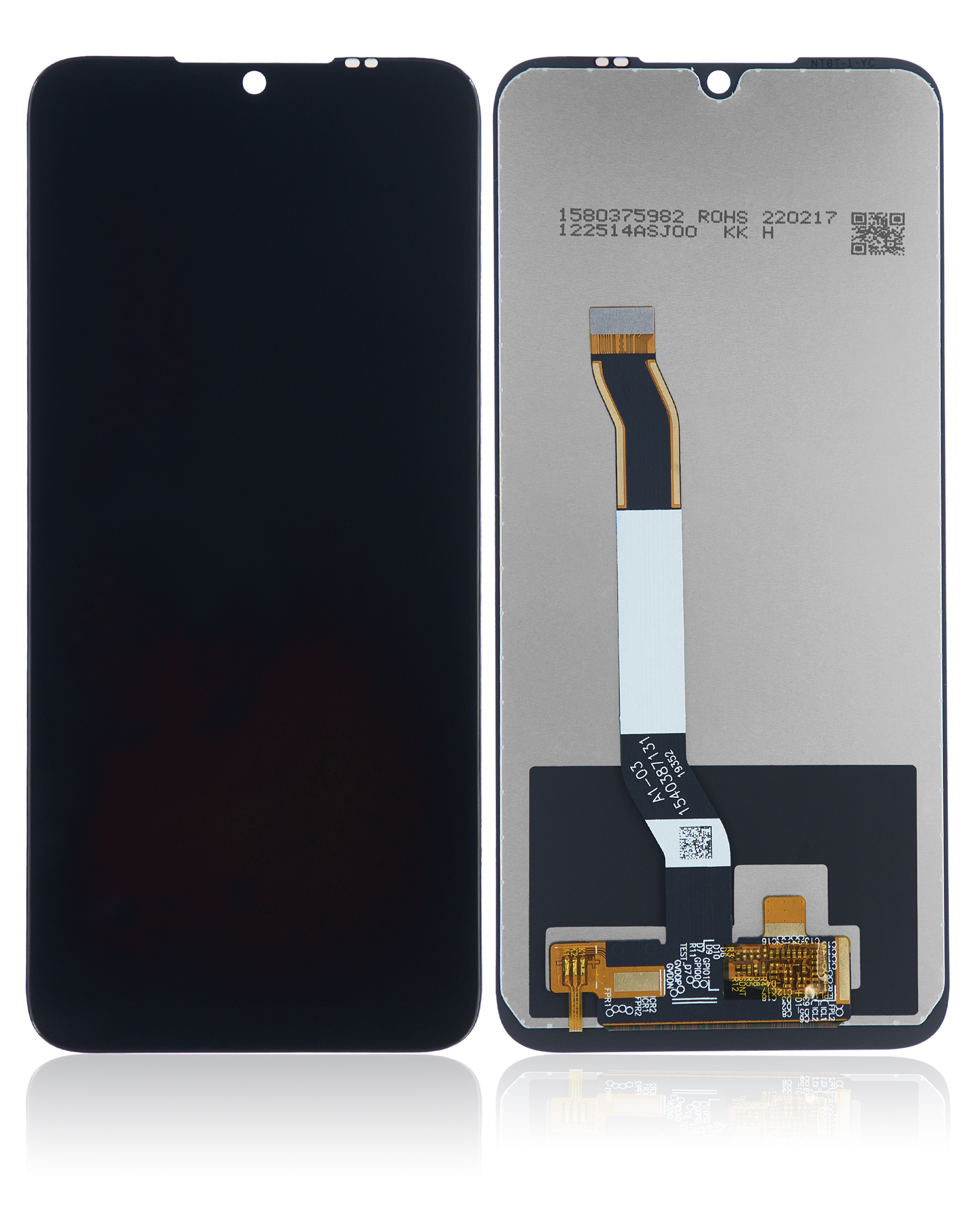 LCD Display ohne Rahmen für Xiaomi Redmi Note 8T (Aftermarket Plus) – Bild 2