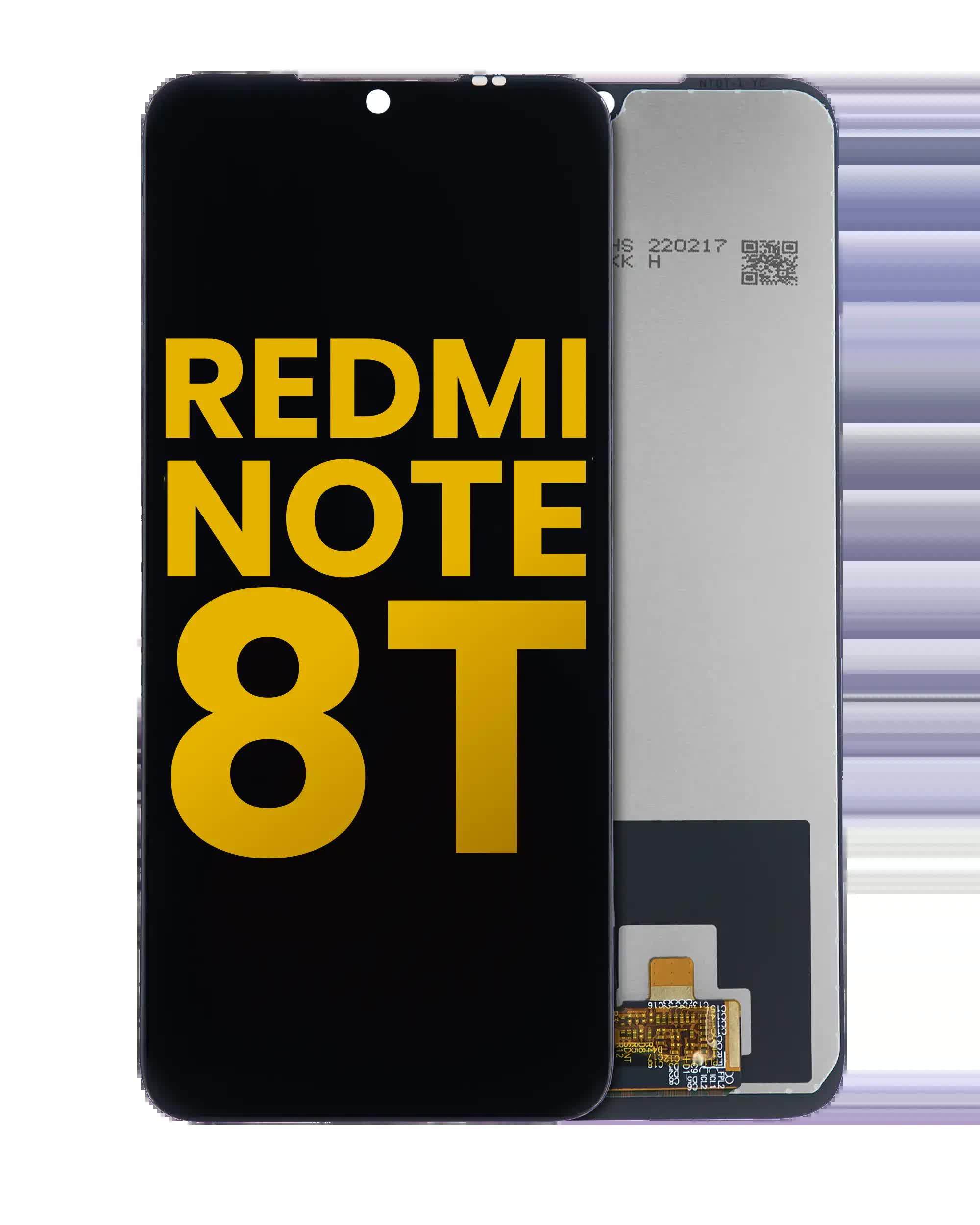 LCD Display ohne Rahmen für Xiaomi Redmi Note 8T (Aftermarket Plus)
