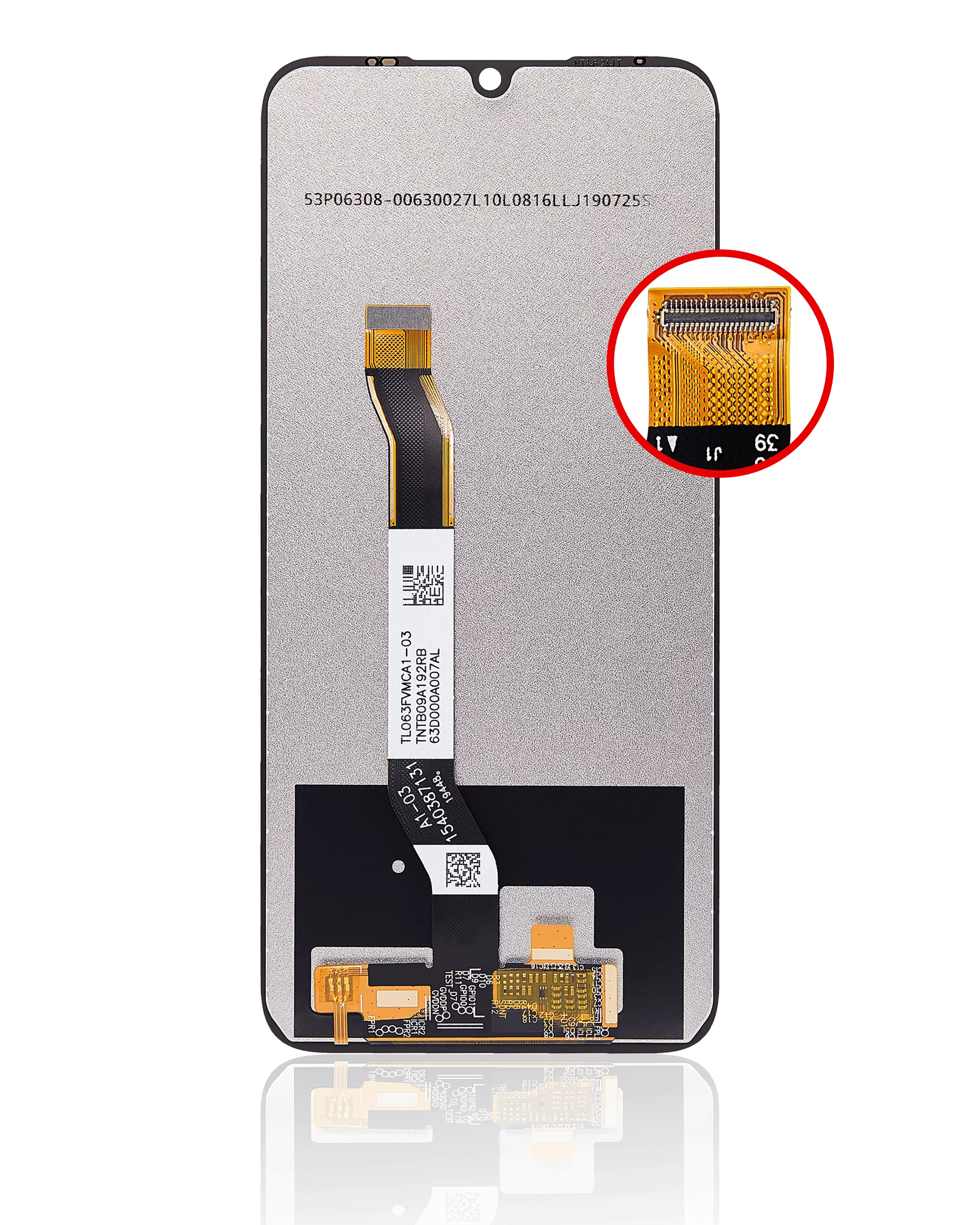 LCD Display ohne Rahmen für Xiaomi Redmi Note 8 / Redmi Note 8 (2021) (Aftermarket Plus) – Bild 4