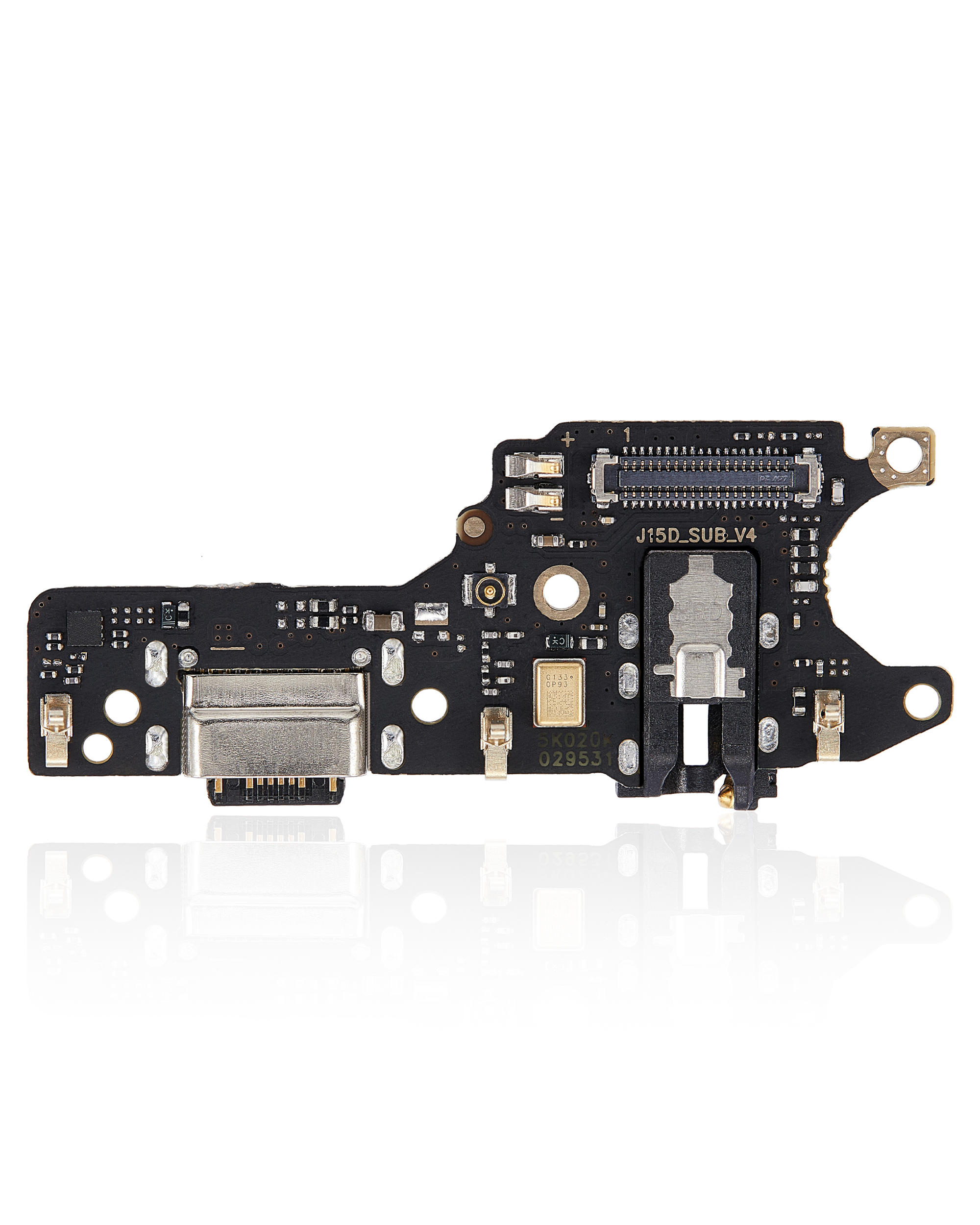 Ladebuchse mit Kopfhörerbuchse für Xiaomi Redmi Note 9 4G / Redmi 10X – Bild 3