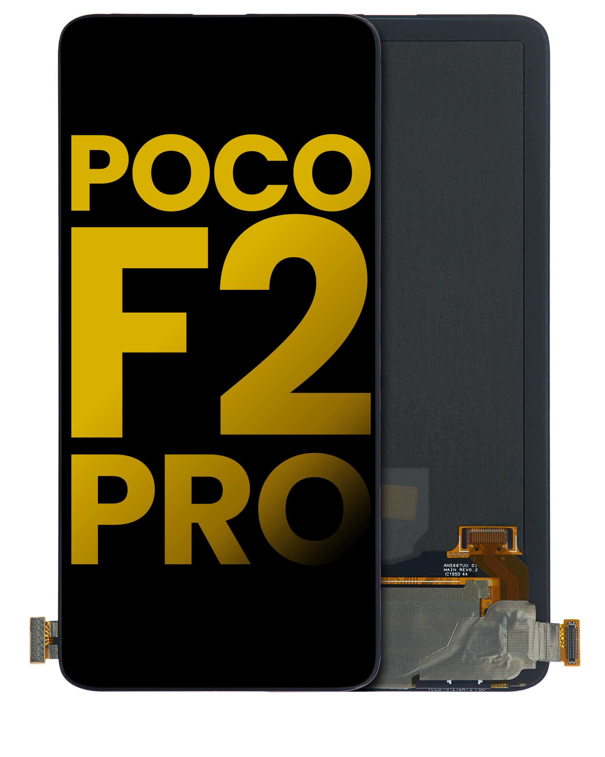 OLED Display ohne Rahmen für Xiaomi Poco F2 Pro / Redmi K30 Pro (professionell aufgearbeitet)