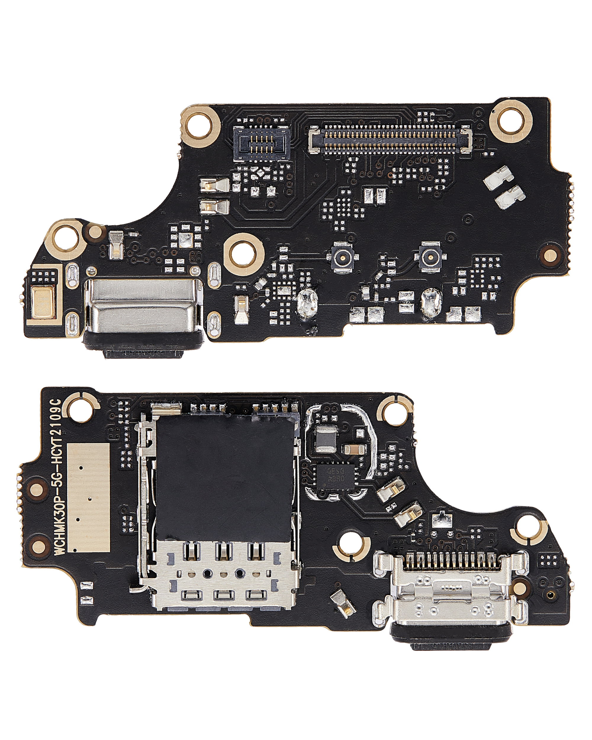 Ladebuchse mit SIM-Kartenleser für Xiaomi Poco F2 Pro (Aftermarket Plus) – Bild 2