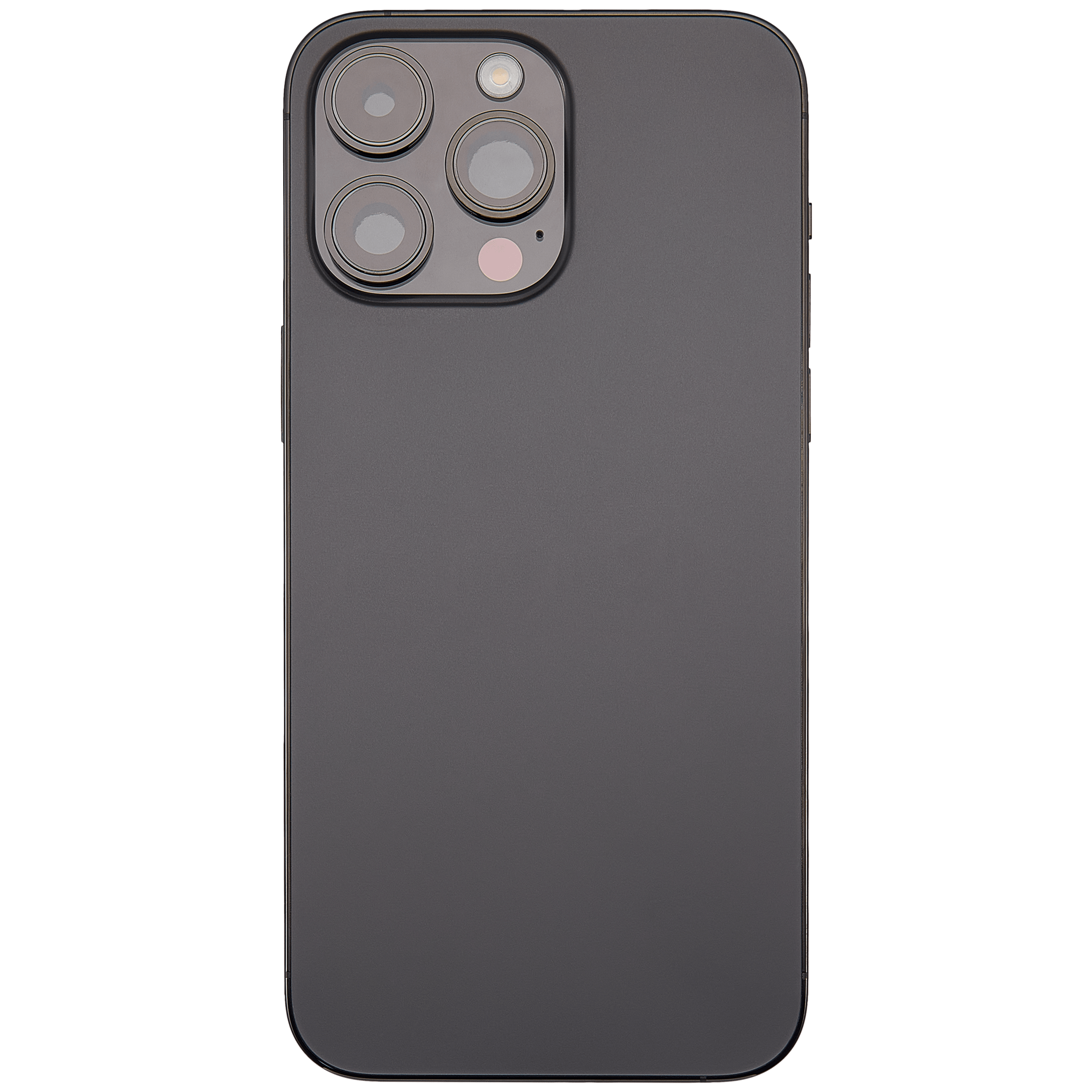 Rückgehäuse mit Kleinteilen für iPhone 14 Pro Max (EU / globale Version) (ausgebautes Originalteil: Grade B) (Space Black) – Bild 3