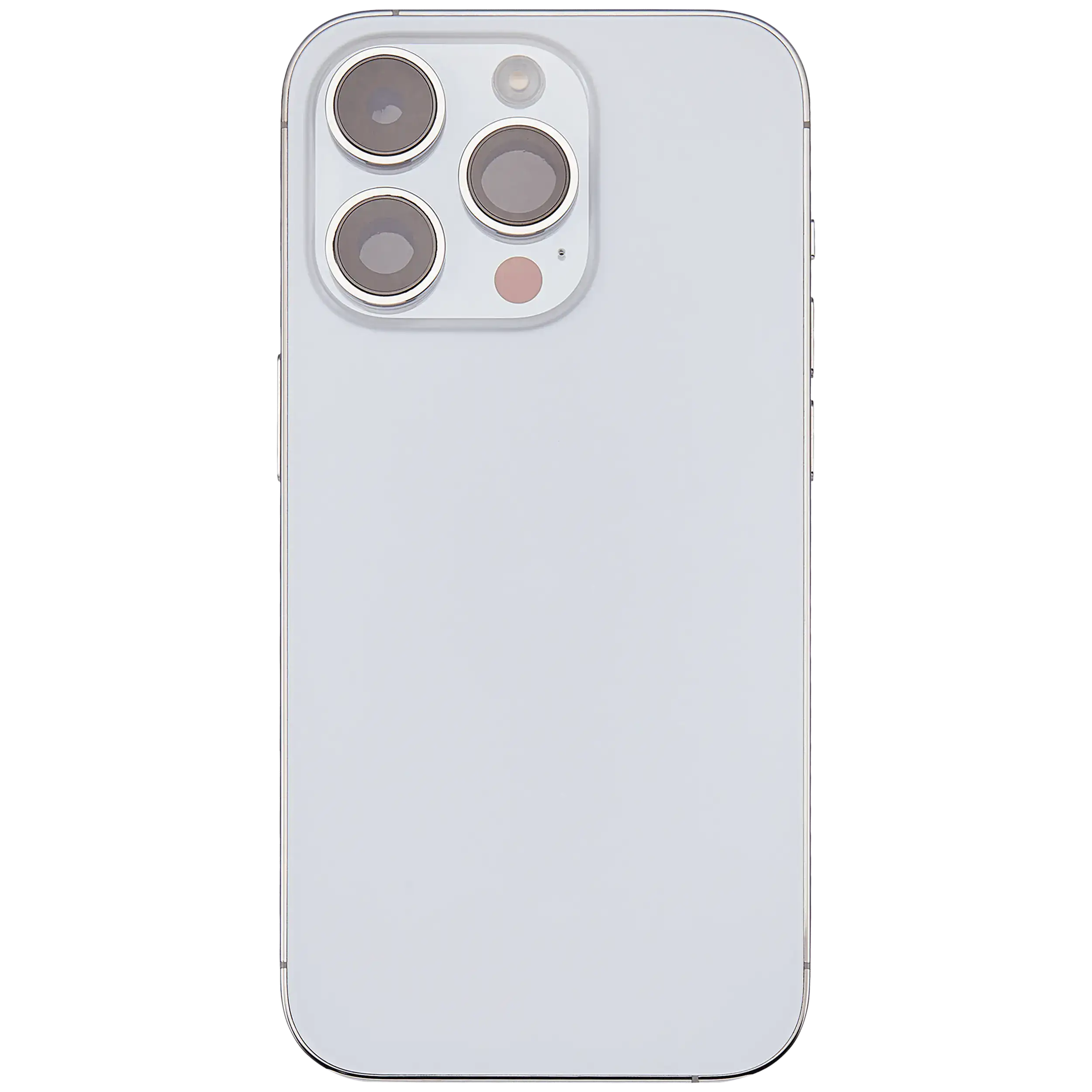 Rückgehäuse mit Kleinteilen für iPhone 14 Pro (EU / globale Version) (ausgebautes Originalteil: Grade B) (Silver (Silber)) – Bild 3