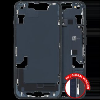 Mittelrahmen mit Kleinteilen für iPhone 14 (EU / globale Version) (ausgebautes Originalteil: Grade C) (Midnight)