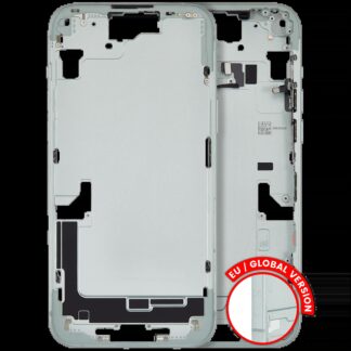 Mittelrahmen mit Kleinteilen für iPhone 15 Plus (EU / globale Version) (ausgebautes Originalteil: Grade B) (Green (Grün))