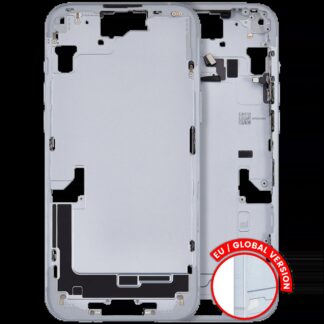 Mittelrahmen mit Kleinteilen für iPhone 15 Plus (EU / globale Version) (ausgebautes Originalteil: Grade C) (Blue (Blau))