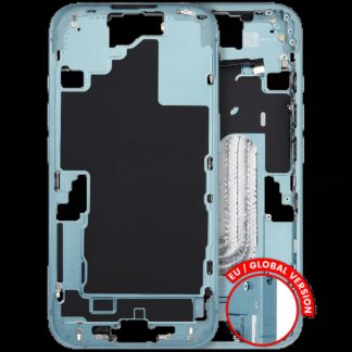Mittelrahmen mit Kleinteilen für iPhone 16 (EU / globale Version) (ausgebautes Originalteil: Grade C) (Teal)