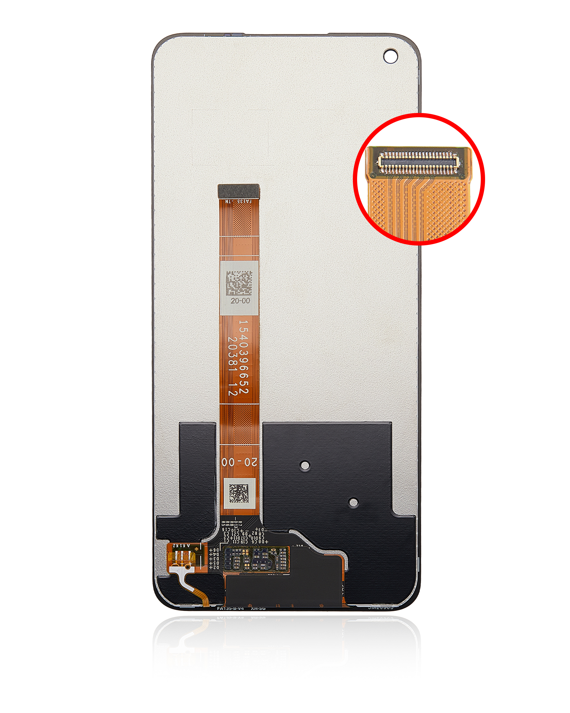 LCD Display ohne Rahmen für OPPO A52 / A72 / A92 (professionell aufgearbeitet) – Bild 4