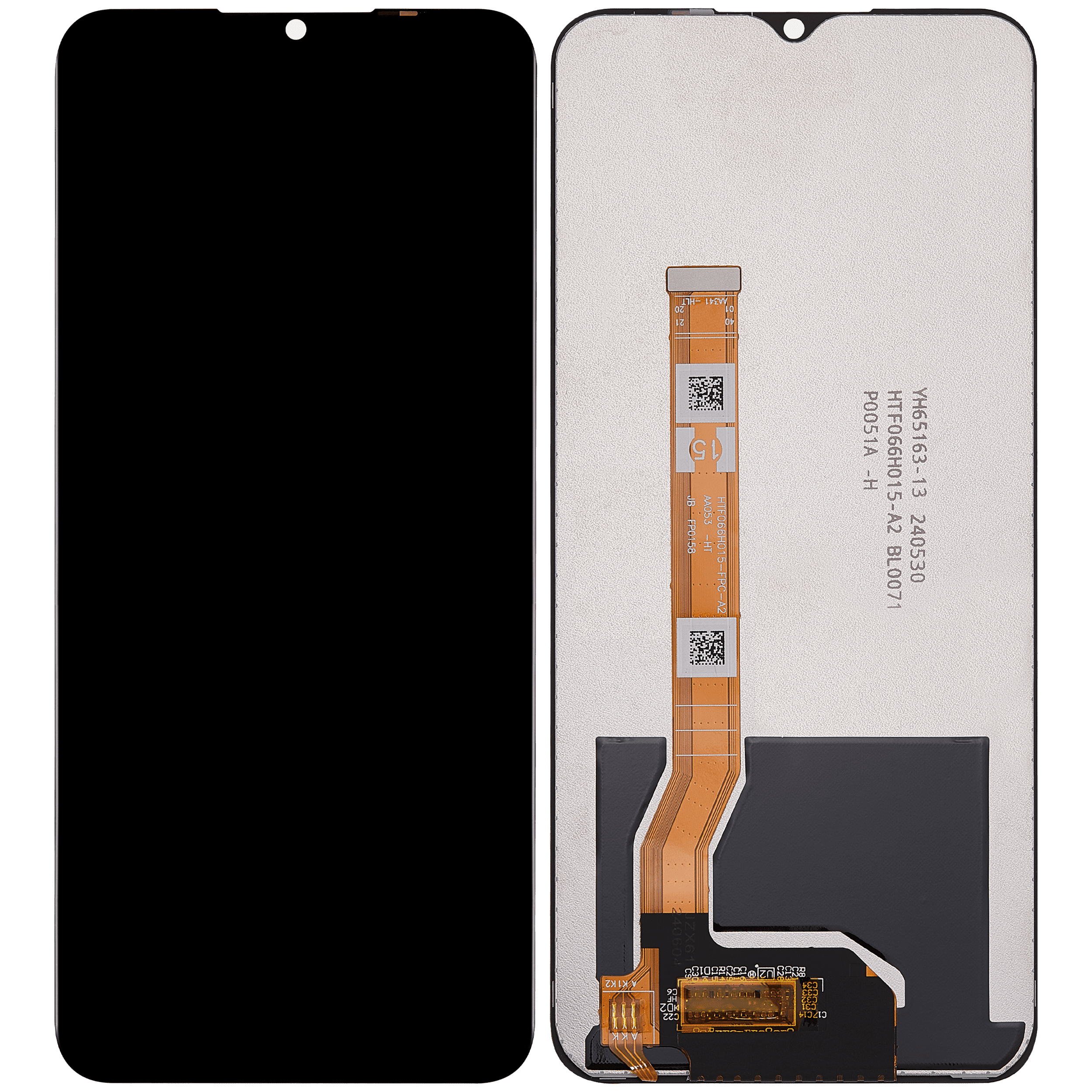 LCD Display ohne Rahmen für OPPO A17 / A17K professionell aufgearbeitet) – Bild 2