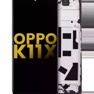 LCD Display mit Rahmen für OPPO K11X (professionell aufgearbeitet)