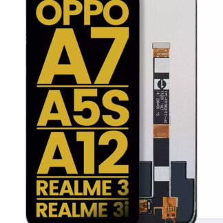 LCD Display ohne Rahmen für OPPO A7 / A5s / A12 / Realme 3 / 3i (professionell aufgearbeitet)