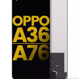 LCD Display ohne Rahmen für OPPO A36 / A76 (professionell aufgearbeitet)
