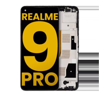 LCD Display mit Rahmen für Realme 9 Pro (professionell aufgearbeitet)