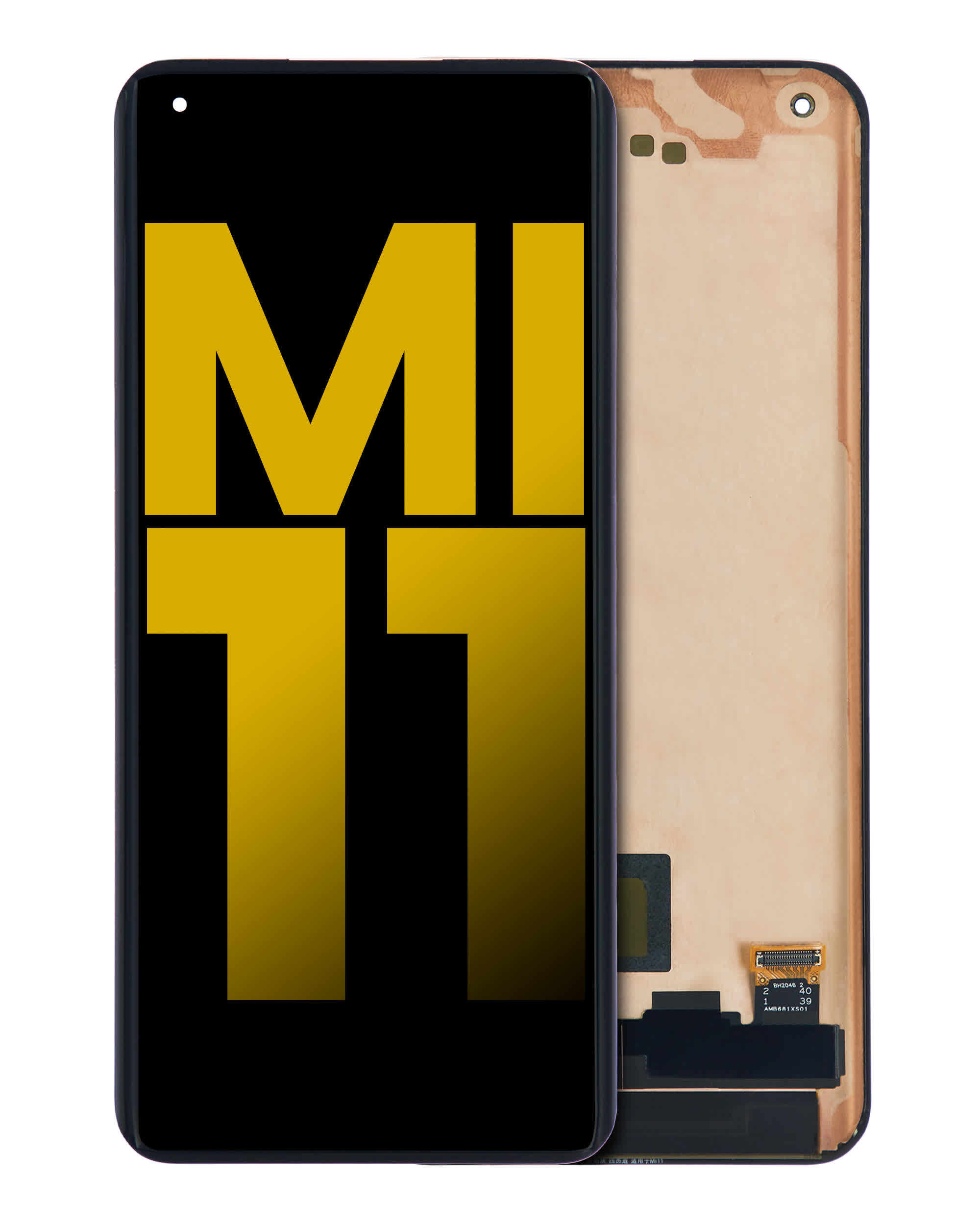 OLED Display ohne Rahmen für Xiaomi Mi 11 (professionell aufgearbeitet)