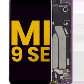 OLED Display mit Rahmen für Xiaomi Mi 9 SE (professionell aufgearbeitet) (Violet (Violett))