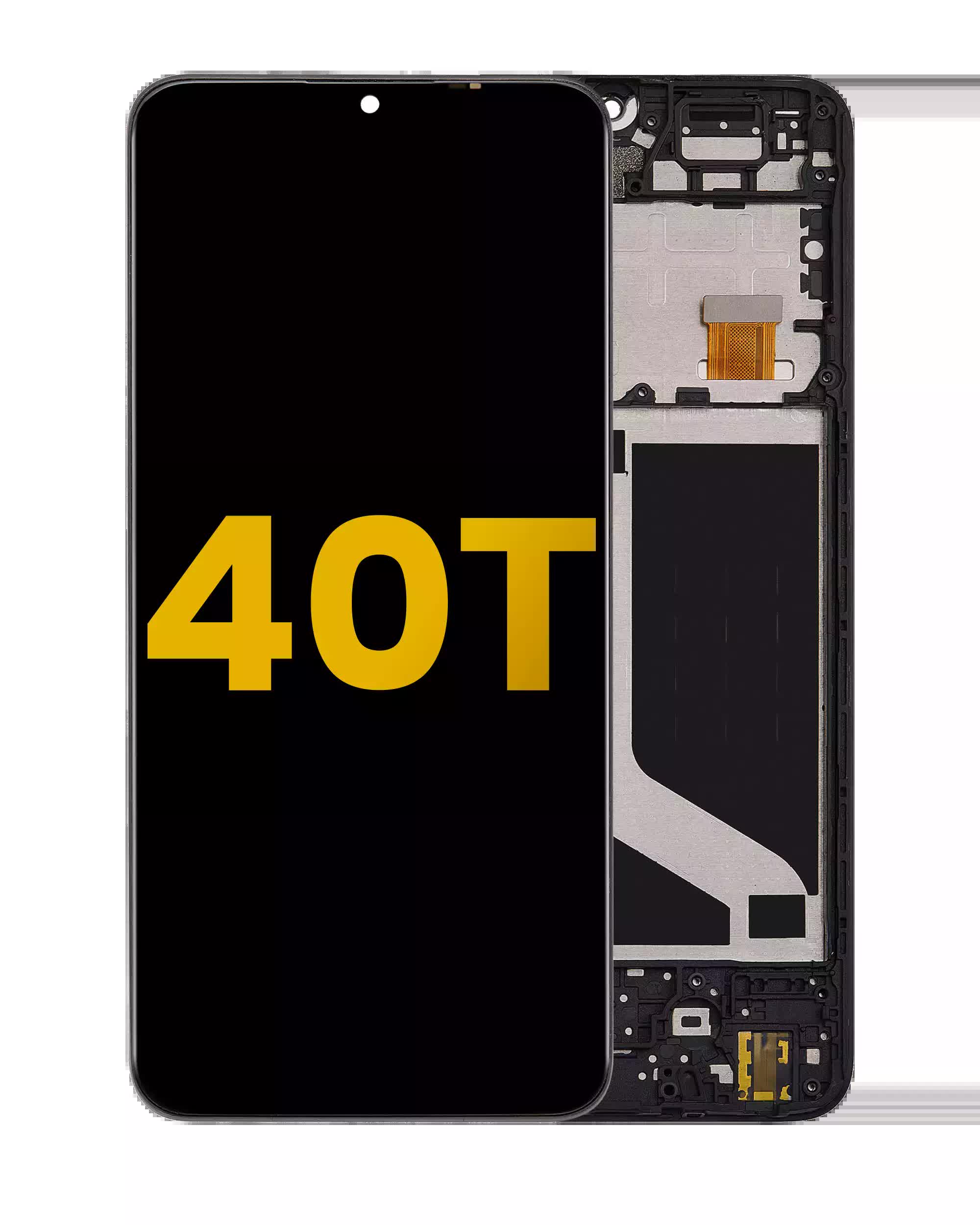 LCD Display mit Rahmen für TCL 40T (professionell aufgearbeitet)