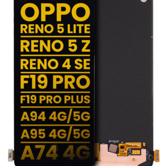 OLED Display ohne Rahmen für OPPO Reno 4 SE / Reno 5 Lite / Reno 5F / Reno 5 Z / Reno 6 Lite / F19 Pro / A74 4G / A94 5G / A95 4G / A95 5G / Realme