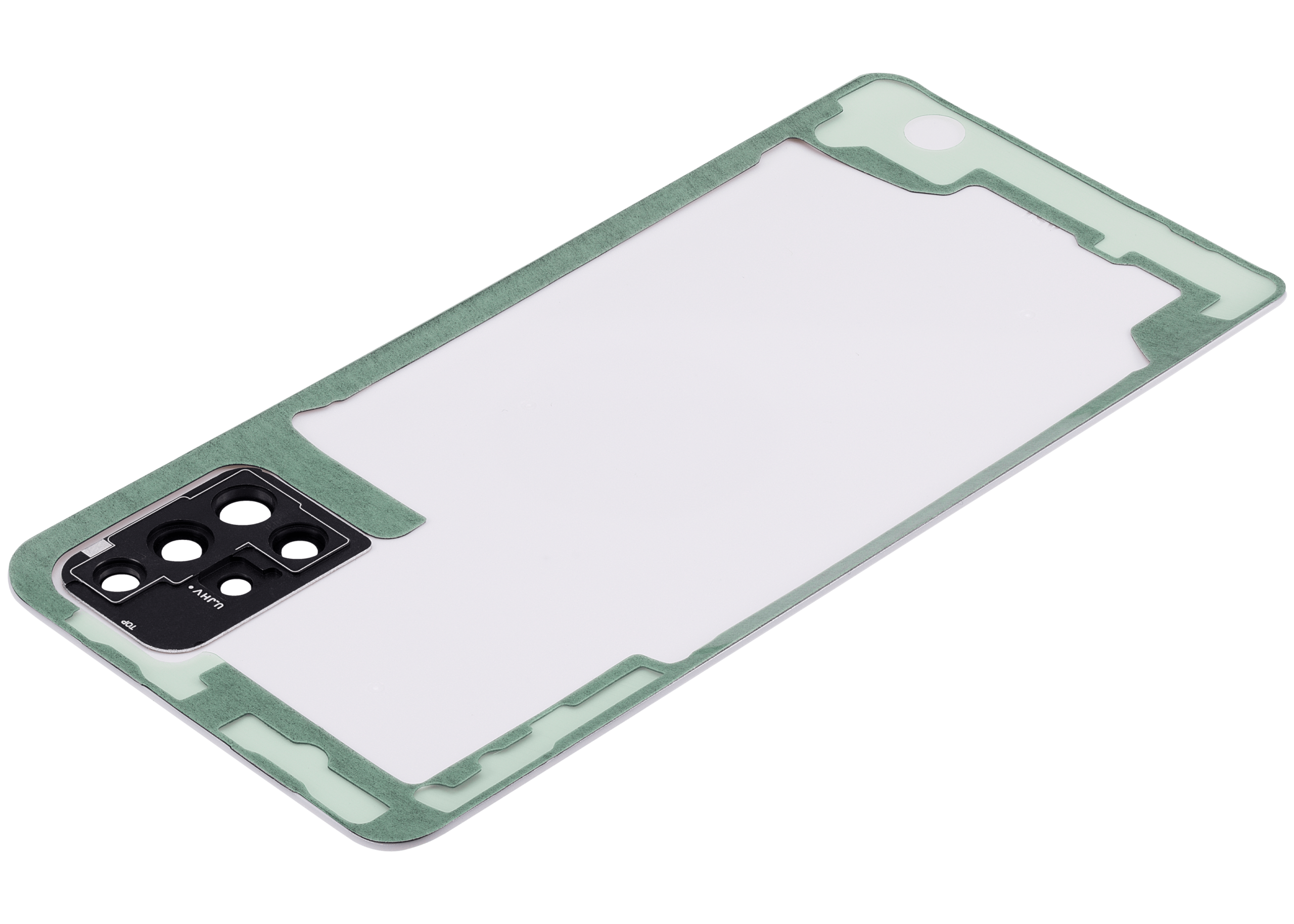 Rückdeckelglas mit Kameraglas für Samsung Galaxy A51 4G (A515 / 2019) (Aftermarket Plus) (Prism Crush Blue) – Bild 2