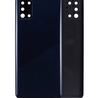 Rückdeckelglas mit Kameraglas für Samsung Galaxy A31 (A315 / 2020) (Aftermarket Plus) (Prism Crush Blue)