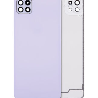 Rückdeckelglas mit Kameraglas für Samsung Galaxy A22 5G (A226 / 2021) (Aftermarket Plus) (Violet (Violett))