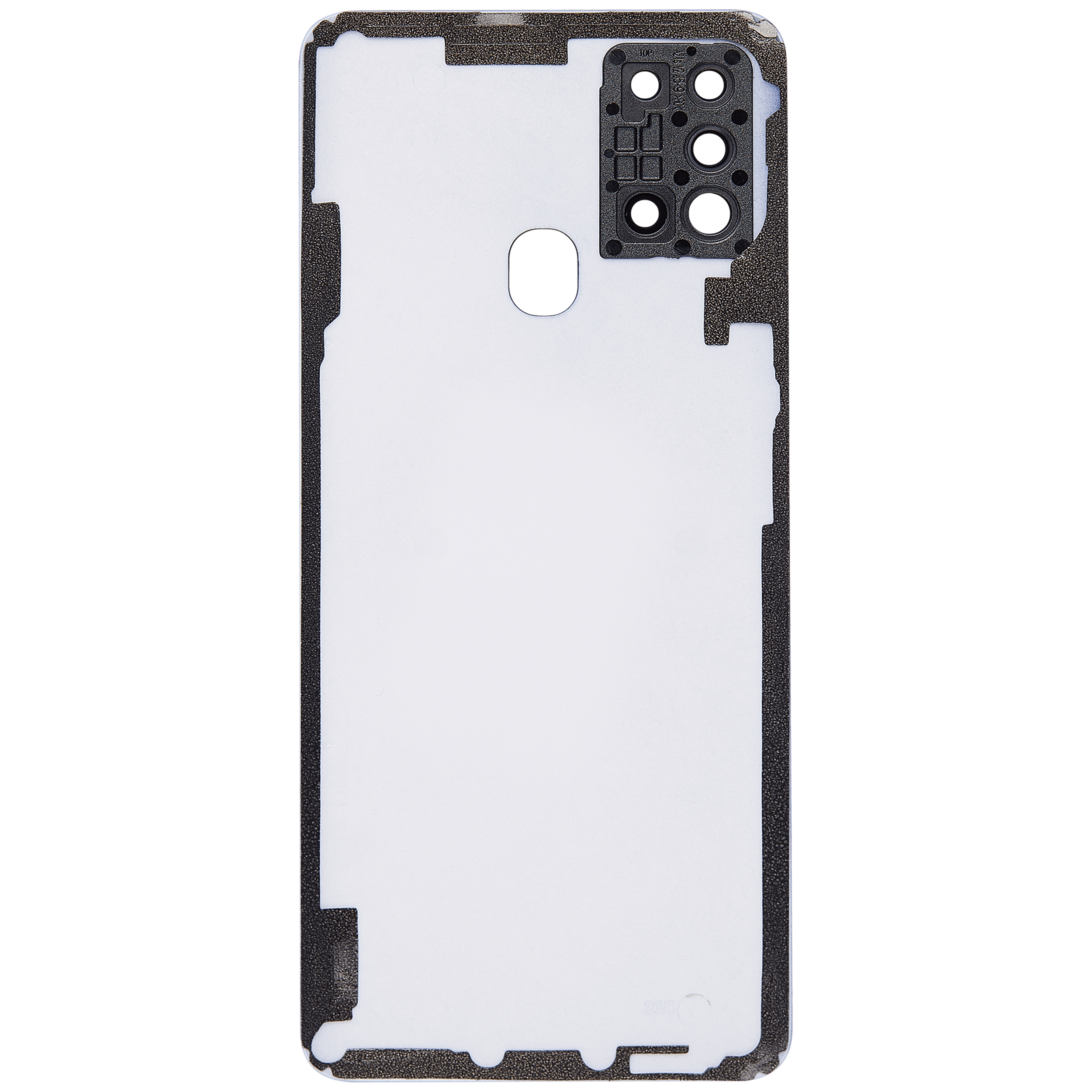 Rückdeckelglas mit Kameraglas für Samsung Galaxy A21s (A217 / 2020) (Aftermarket Plus) (Blue (Blau)) – Bild 3