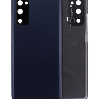 Rückdeckelglas mit Kameraglas für Samsung Galaxy S20 FE 5G (Aftermarket Plus) (Cloud Navy)