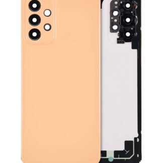 Rückdeckelglas für Samsung Galaxy A23 (A235 / 2022) (Aftermarket Plus) (Peach)