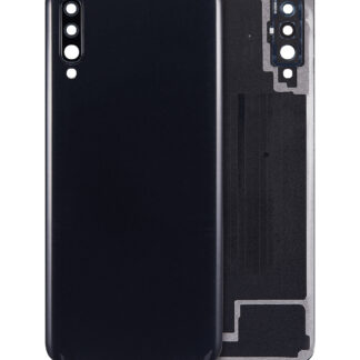 Rückdeckelglas für Samsung Galaxy A70 (A705 / 2019) (Aftermarket Plus) (Black (Schwarz))