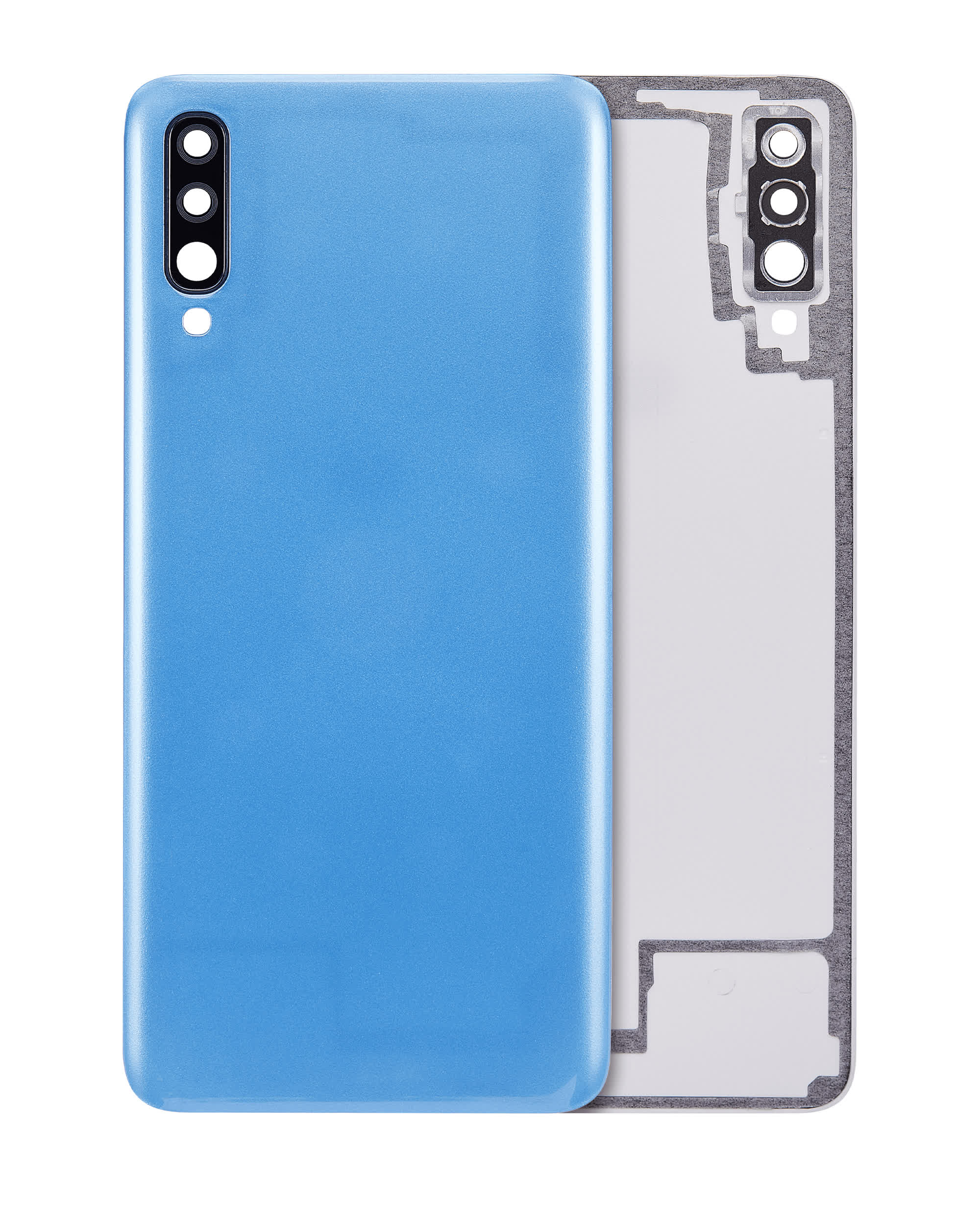 Rückdeckelglas für Samsung Galaxy A70 (A705 / 2019) (Aftermarket Plus) (Blue (Blau))