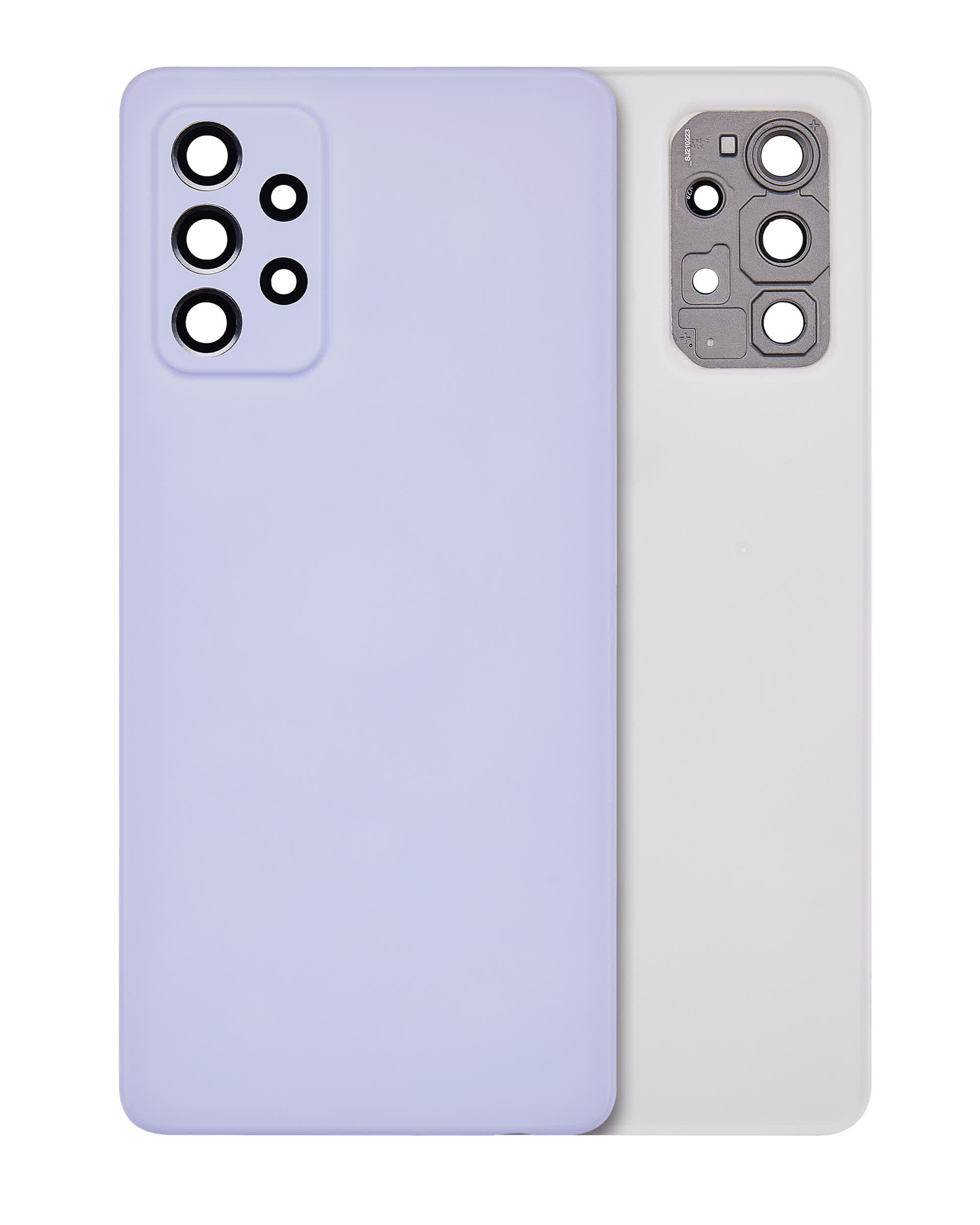 Rückdeckelglas für Samsung Galaxy A72 (A725 / 2021) (Aftermarket Plus) (Awesome Violet)