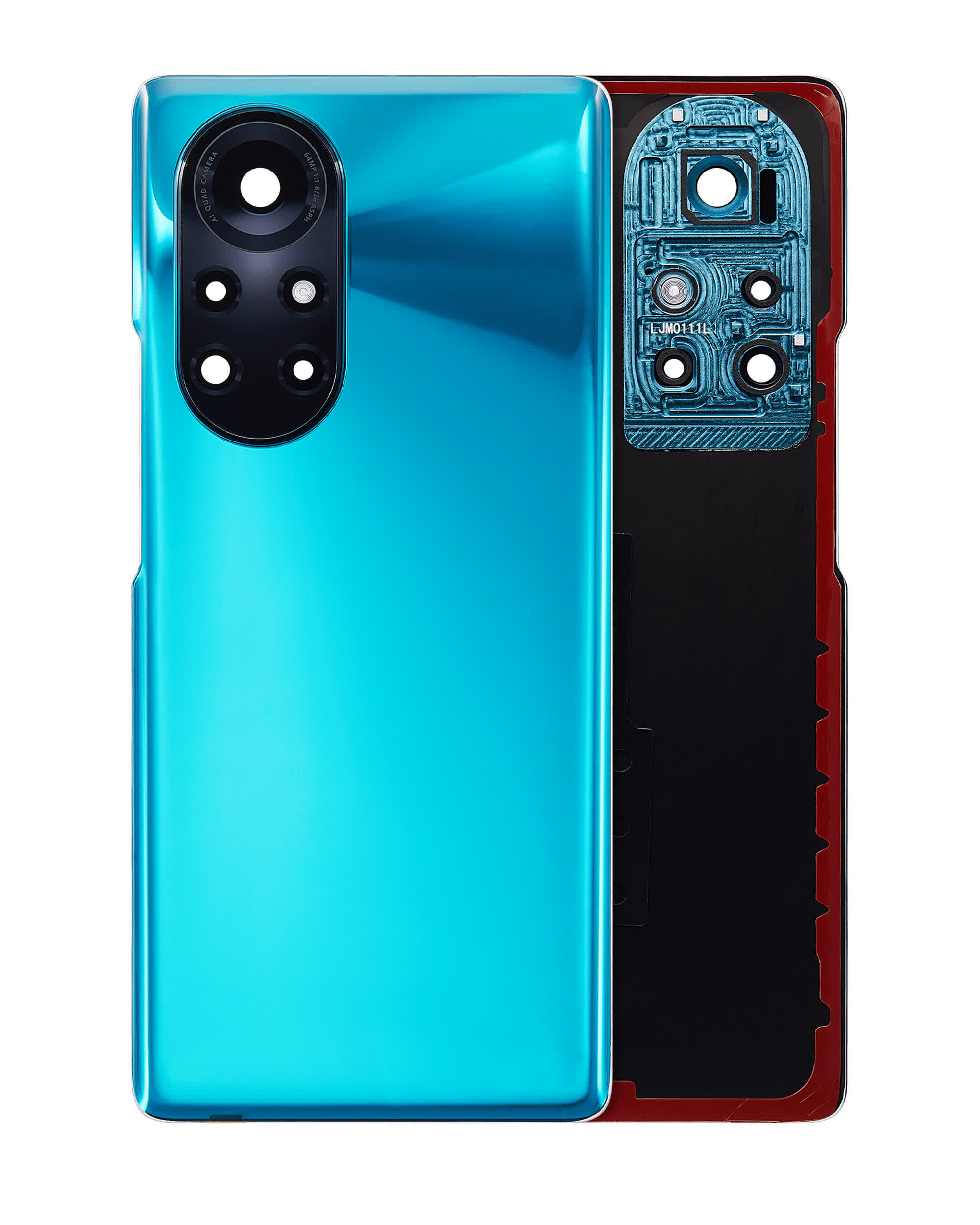 Rückdeckelglas mit Kameraglas für Huawei Nova 8 Pro (Green (Grün))