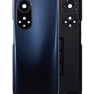Rückdeckelglas mit Kameraglas für Huawei Nova 9 Pro (Black (Schwarz))