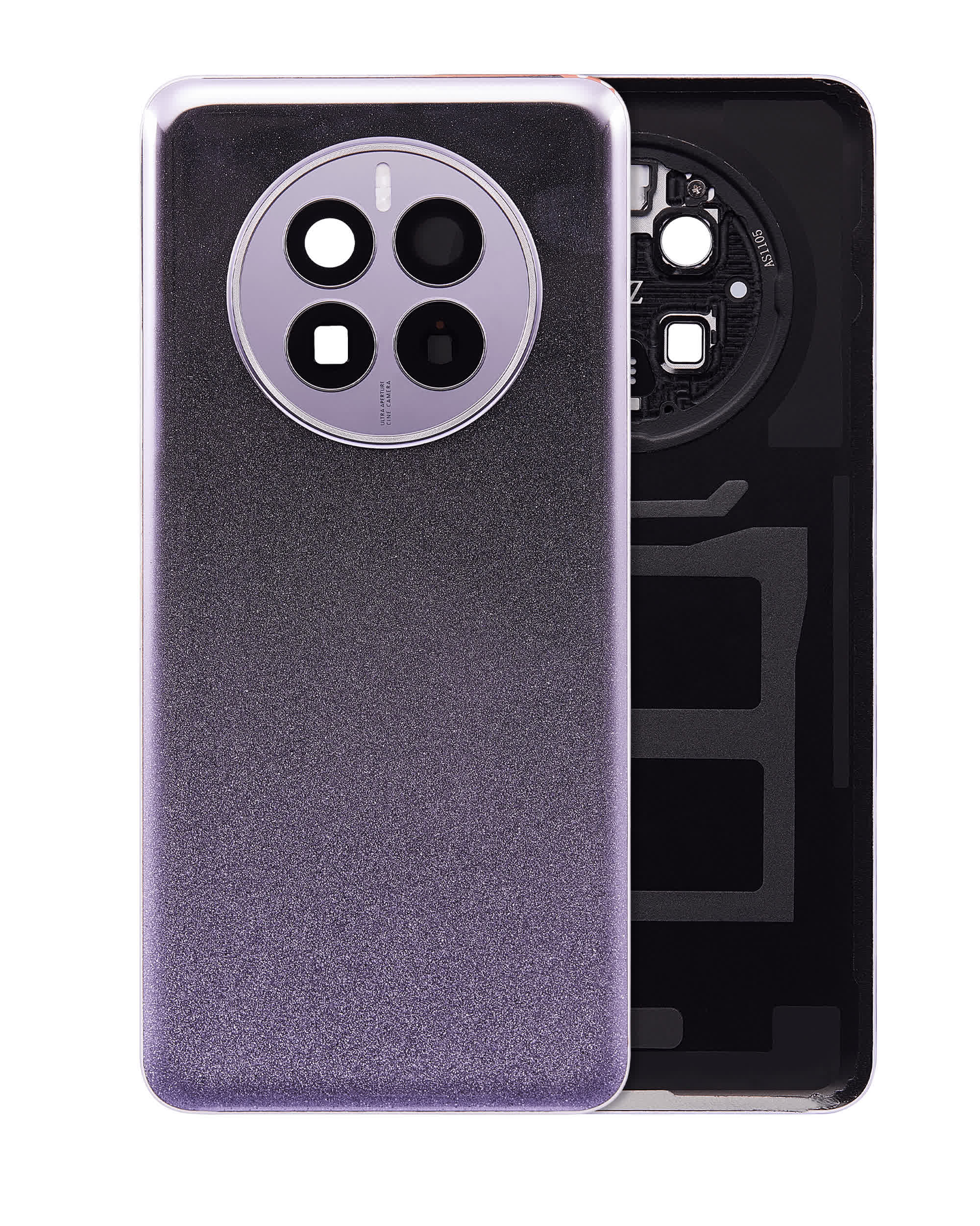 Rückdeckelglas mit Kameraglas für Huawei Mate 50 (Purple (Violett))