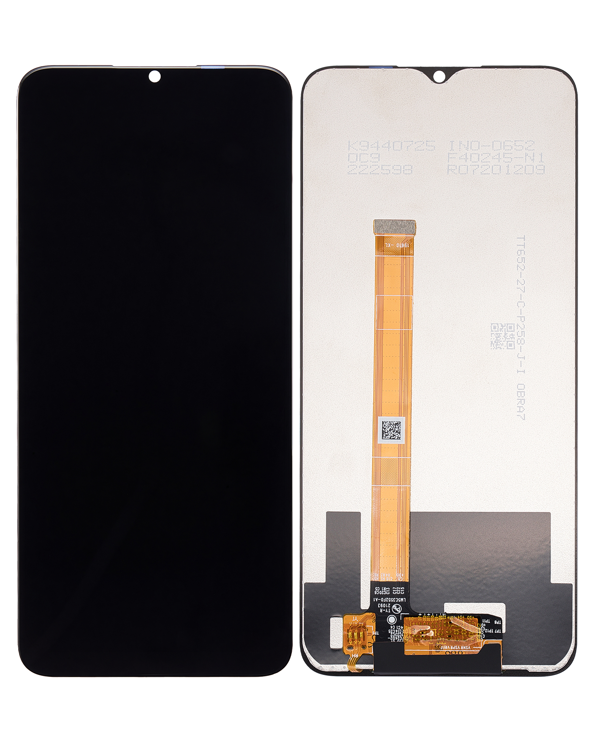LCD Display ohne Rahmen für Realme C21Y / C25Y (professionell aufgearbeitet) – Bild 2