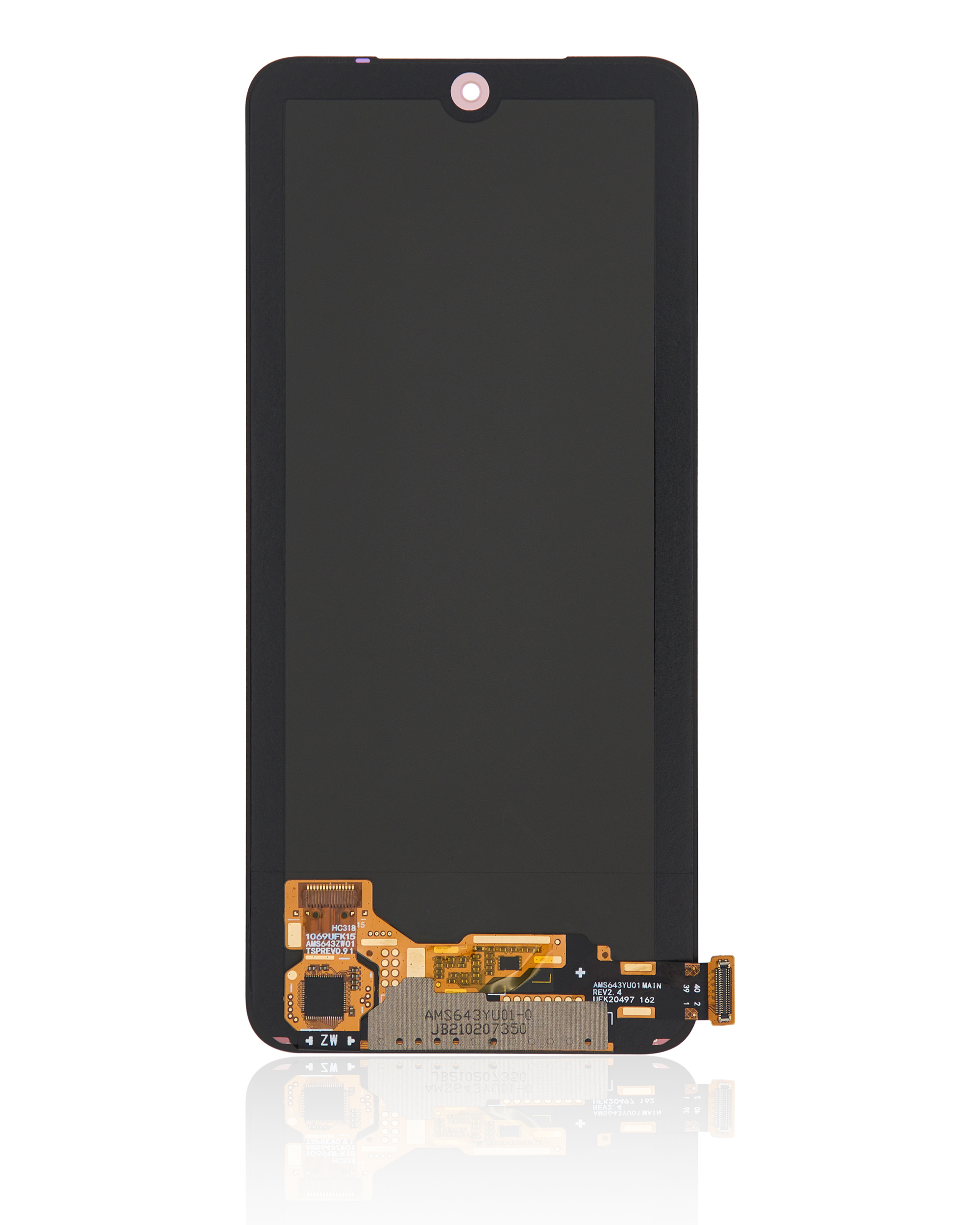 OLED Display ohne Rahmen für Xiaomi Redmi Note 10S / Note 10 / Poco M5s / Redmi Note 11 SE (India Version) (Aftermarket Plus) – Bild 4