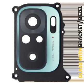 Rückkamera-Glas mit Halterung / Blende für Xiaomi Redmi Note 10 (Aqua Green)