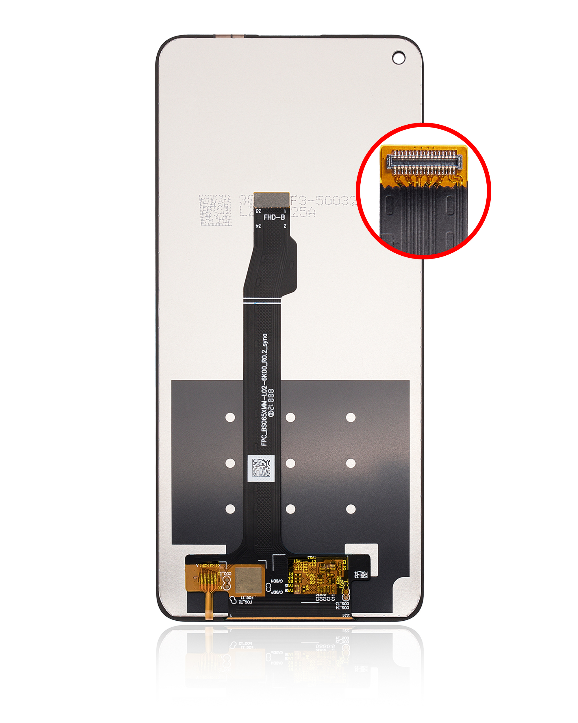 LCD Display ohne Rahmen für Huawei P40 Lite 5G / Nova 7 SE / Honor 30S (professionell aufgearbeitet) – Bild 4