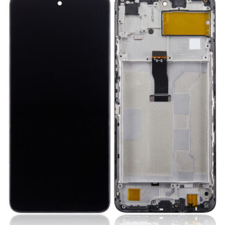 LCD Display mit Rahmen für Huawei P Smart (2021) / Y7A (2020) / Enjoy 20 SE (2021) (professionell aufgearbeitet)