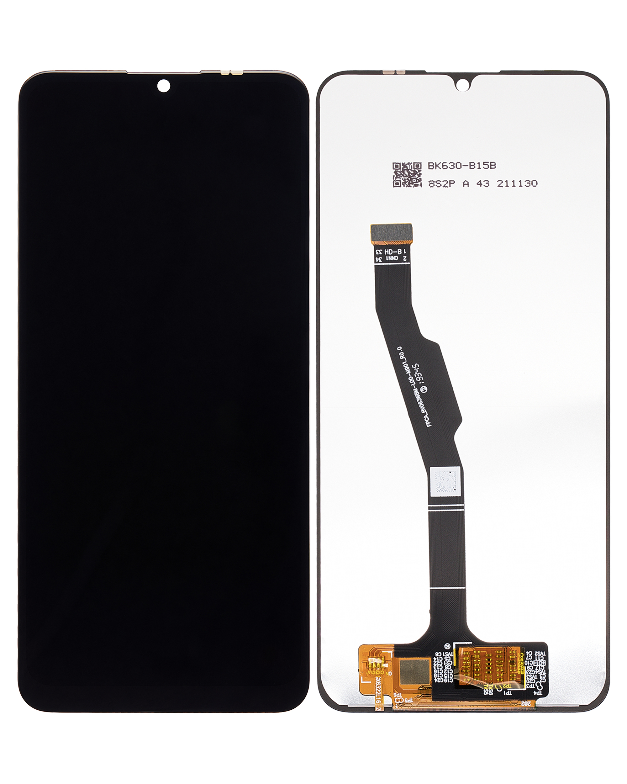 LCD Display ohne Rahmen für Huawei Y6P / Enjoy 10e / Enjoy 20e / Honor 9A (professionell aufgearbeitet) – Bild 2