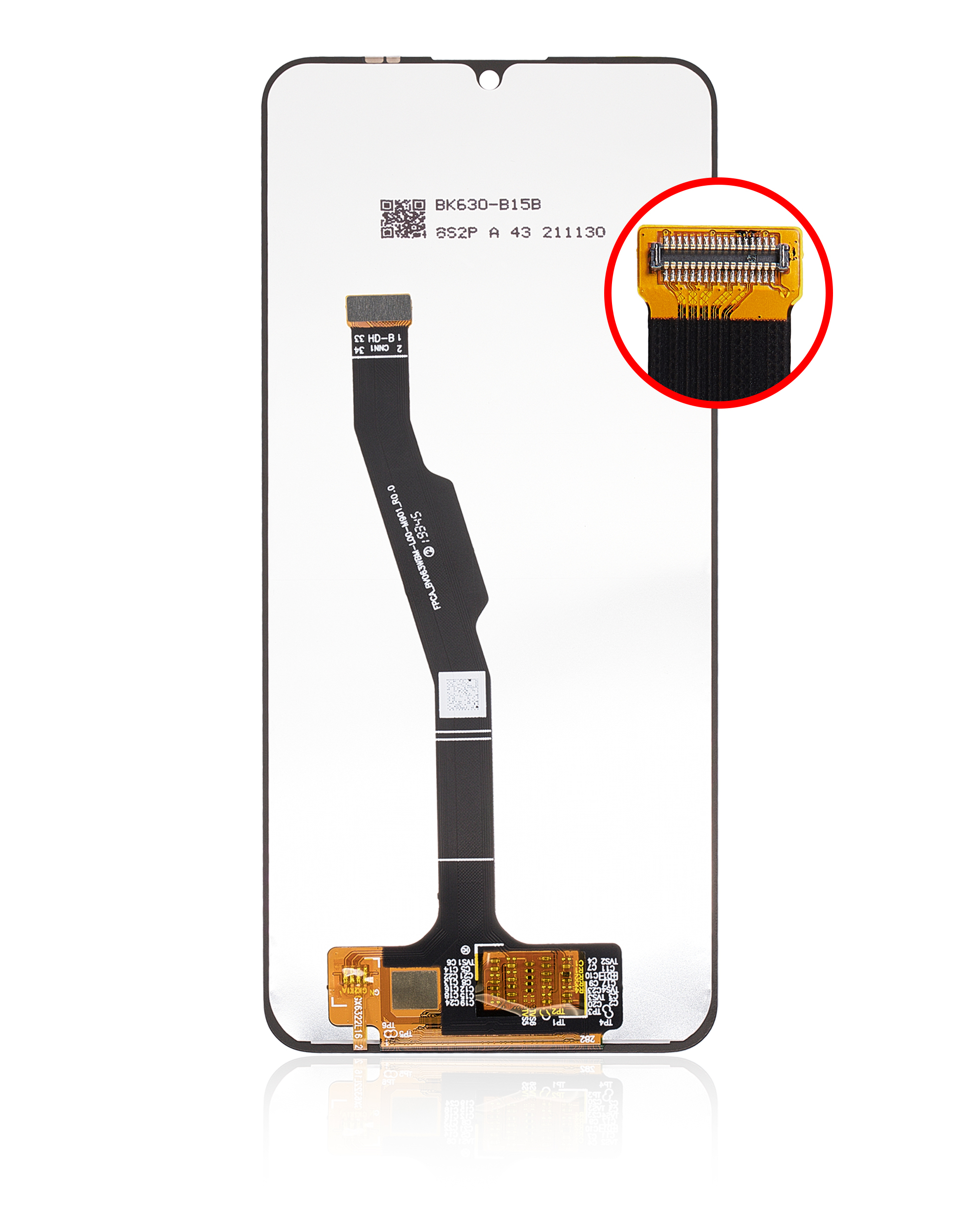 LCD Display ohne Rahmen für Huawei Y6P / Enjoy 10e / Enjoy 20e / Honor 9A (professionell aufgearbeitet) – Bild 4