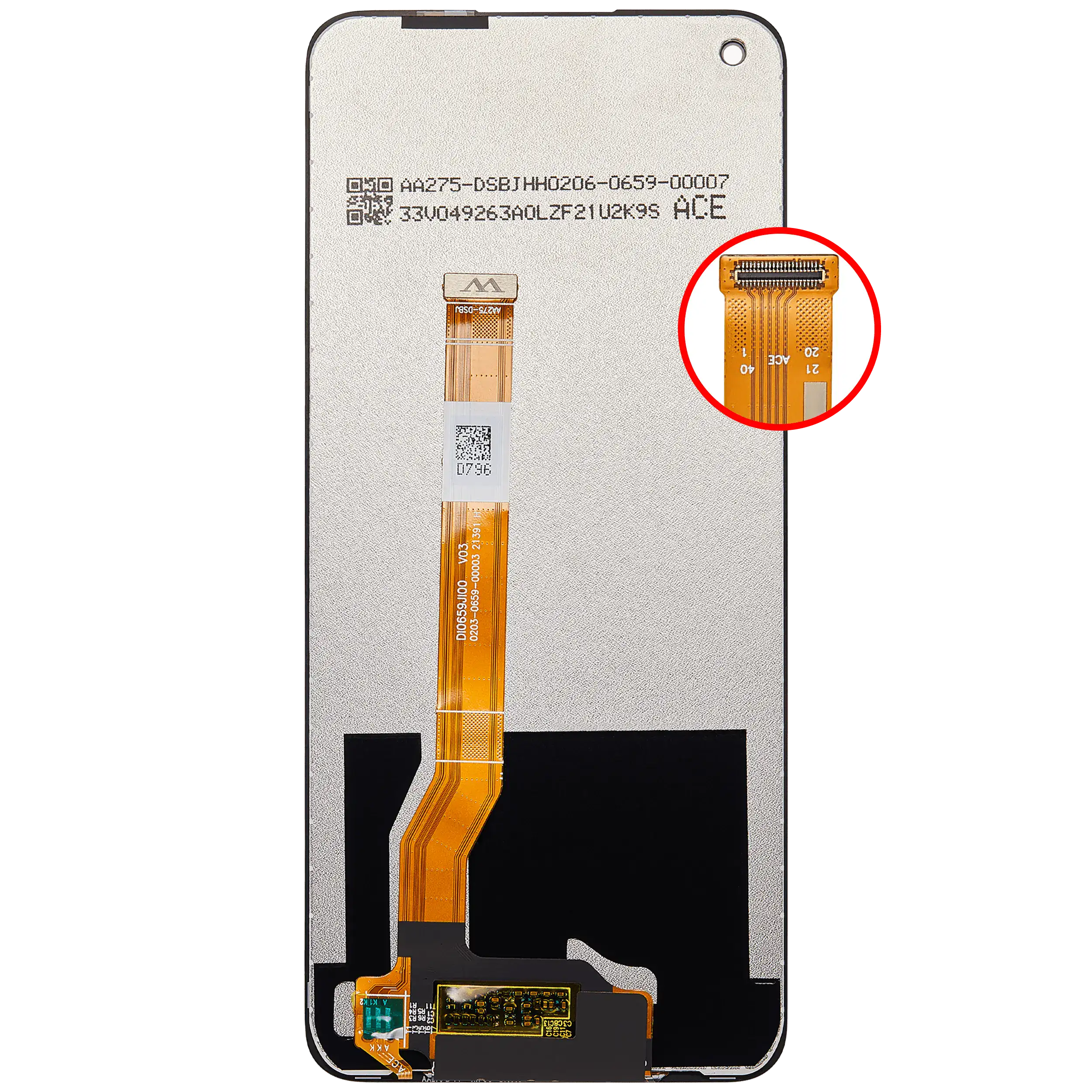 LCD Display ohne Rahmen für OnePlus Nord CE2 Lite 5G (professionell aufgearbeitet) – Bild 4