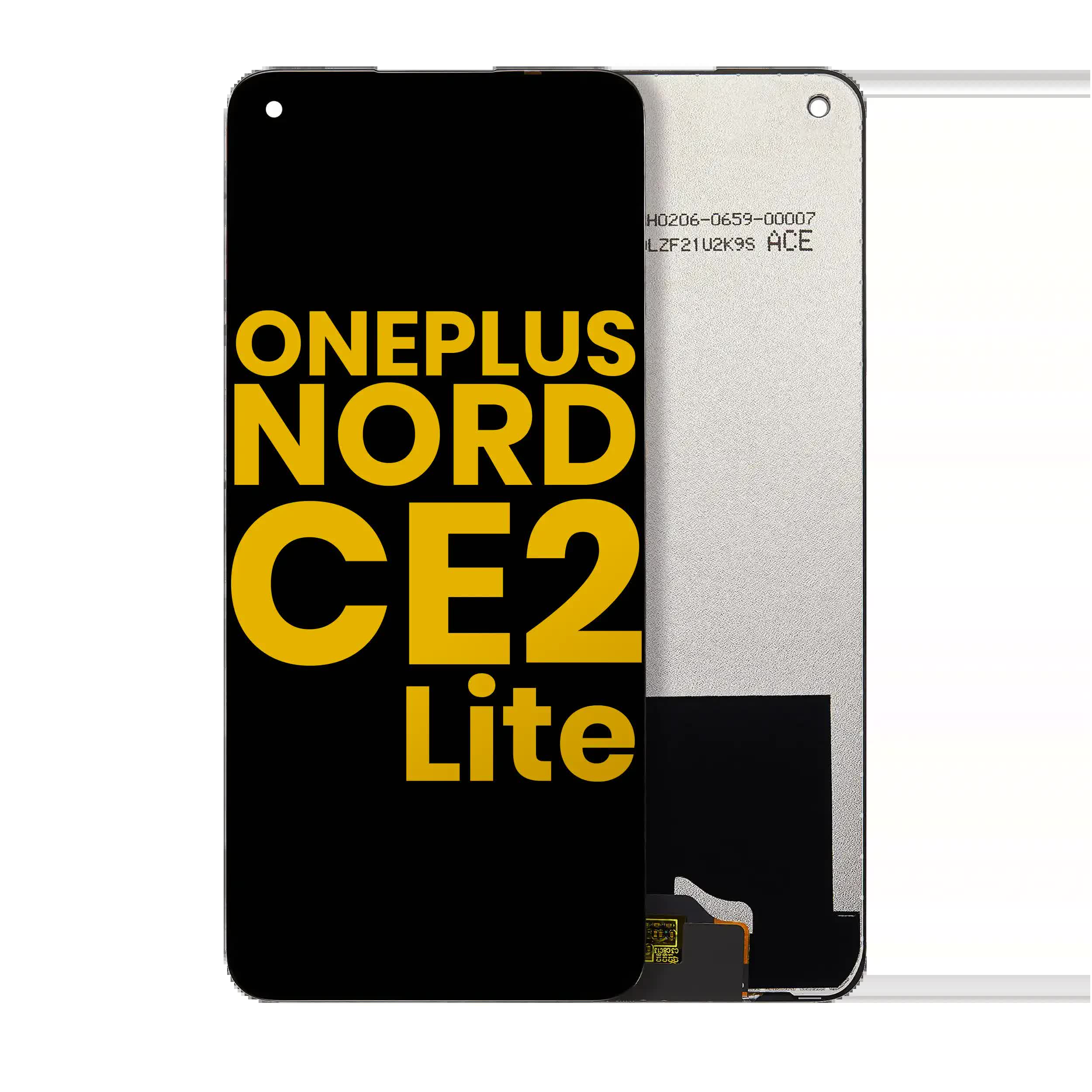 LCD Display ohne Rahmen für OnePlus Nord CE2 Lite 5G (professionell aufgearbeitet)