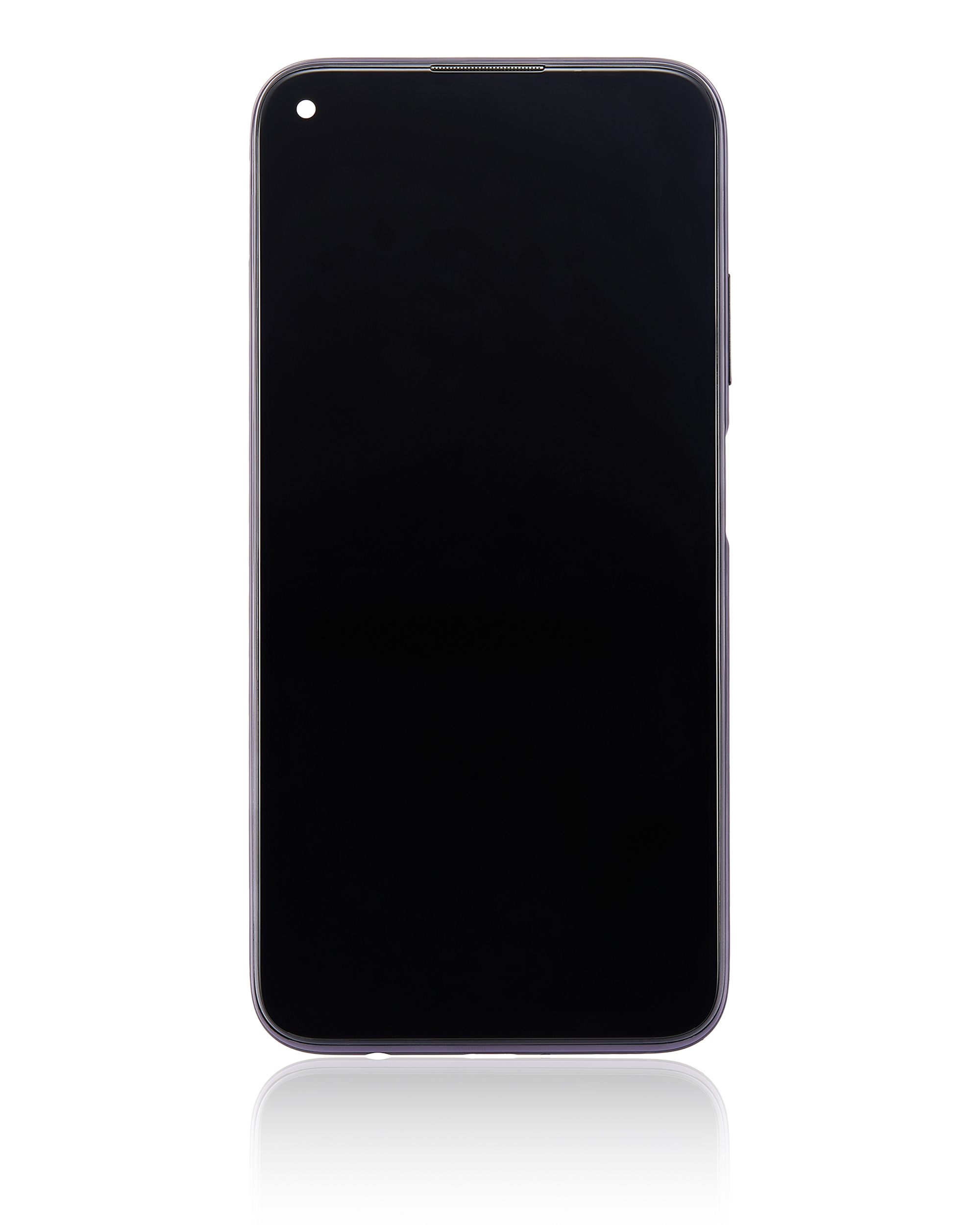LCD Display mit Rahmen für Huawei P40 Lite / Nova 6 SE (professionell aufgearbeitet) (Black (Schwarz)) – Bild 3