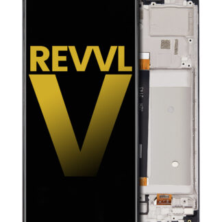 LCD Display mit Rahmen für T-Mobile Revvl V (professionell aufgearbeitet)