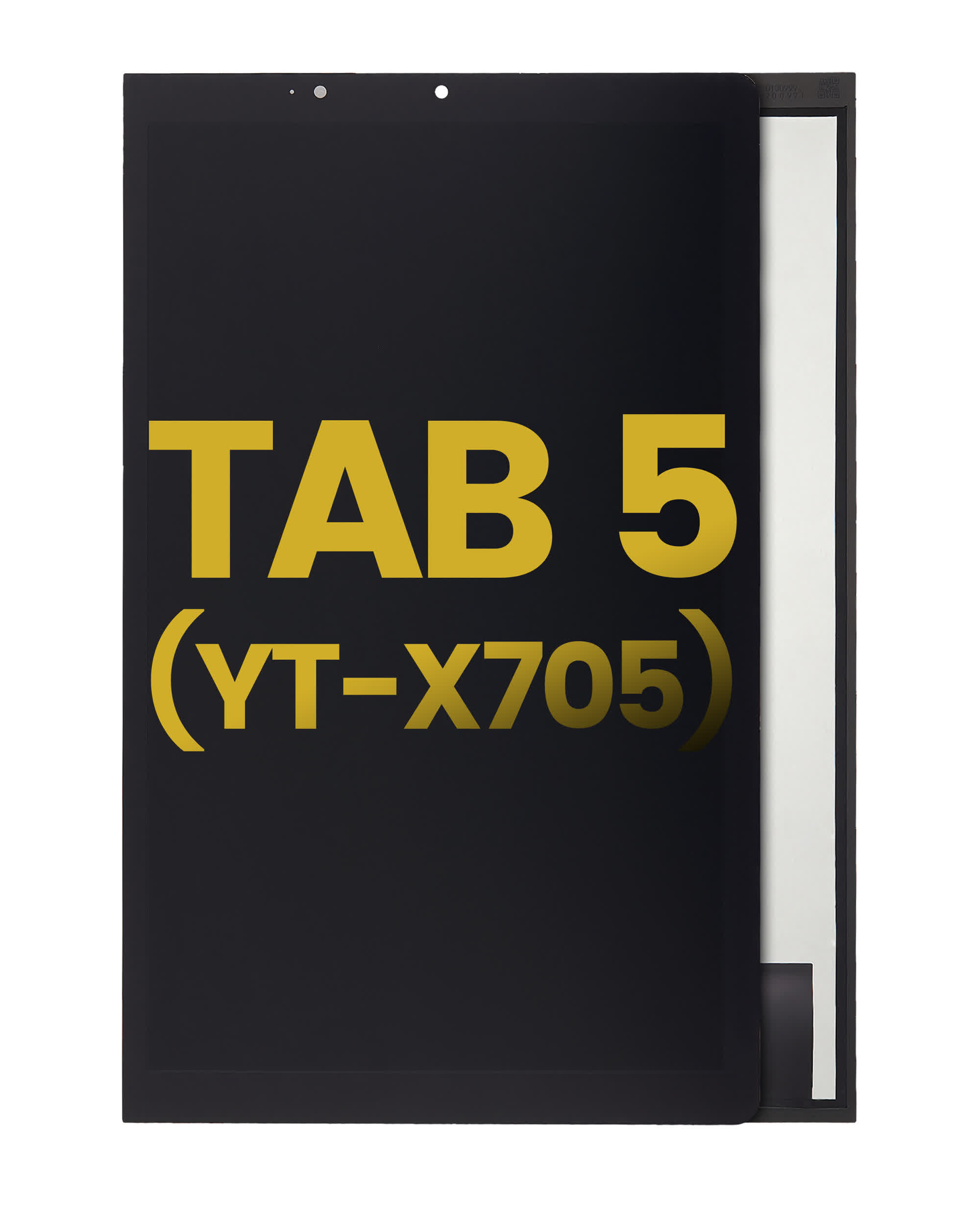 LCD Display mit Touchscreen-Digitizer für Lenovo Yoga Smart Tab 5 (professionell aufgearbeitet) (Black (Schwarz))
