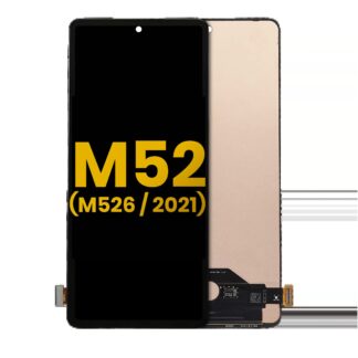 OLED Display ohne Rahmen für Samsung Galaxy M52 5G (M526 / 2021) (professionell aufgearbeitet)