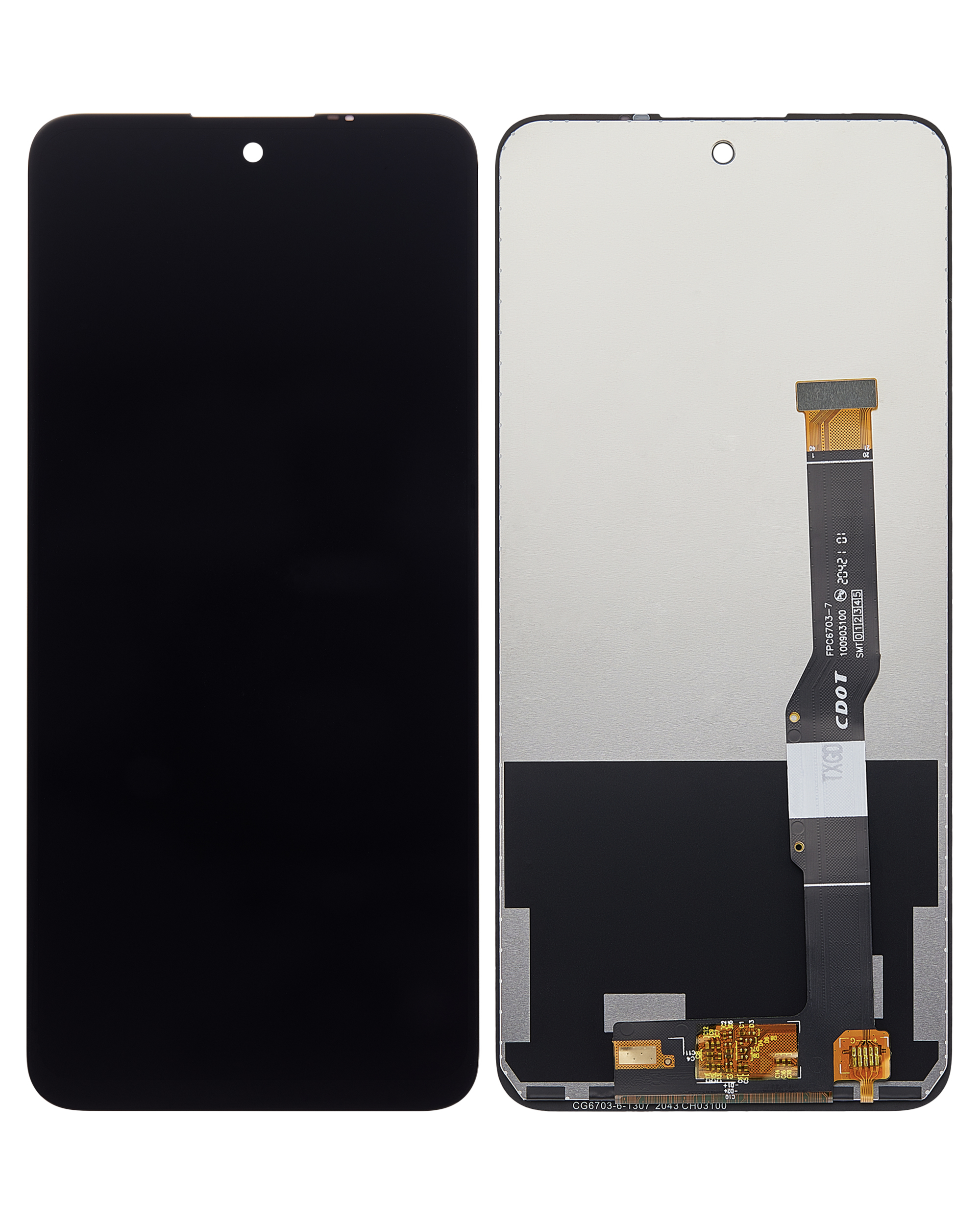 LCD Display ohne Rahmen für TCL 20S / TCL 20L / TCL 20L Plus (professionell aufgearbeitet) – Bild 2