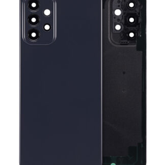 Rückdeckelglas für Samsung Galaxy A23 (A235 / 2022) (Aftermarket Plus) (Black (Schwarz))
