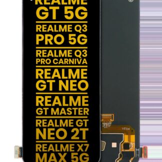OLED Display ohne Rahmen für Realme GT 5G / Realme Q3 Pro 5G / Realme Q3 Pro Carniva / Realme GT Neo / Realme GT Master / Realme GT Neo 2T / Realme